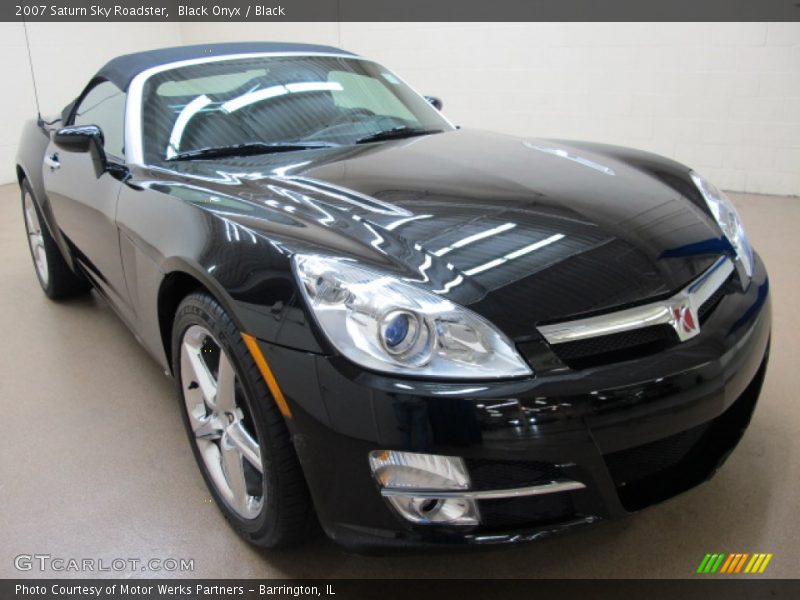 Black Onyx / Black 2007 Saturn Sky Roadster