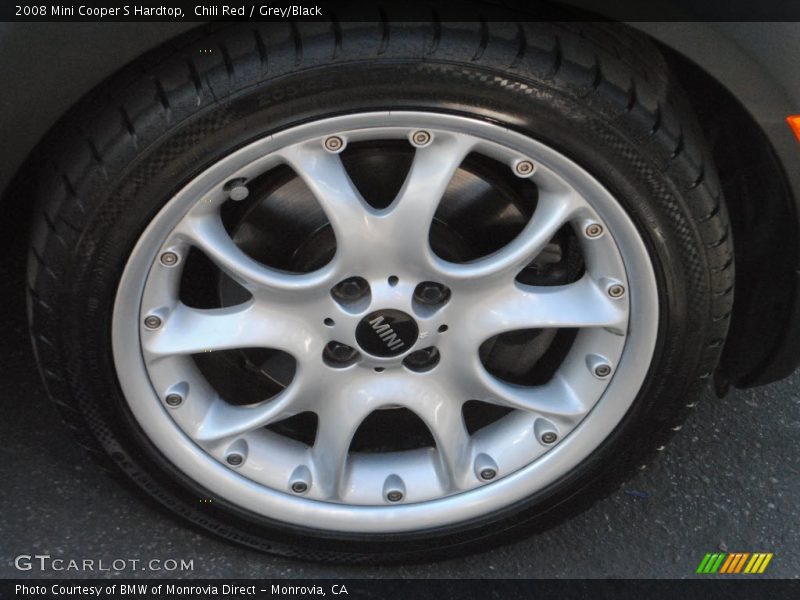 Chili Red / Grey/Black 2008 Mini Cooper S Hardtop