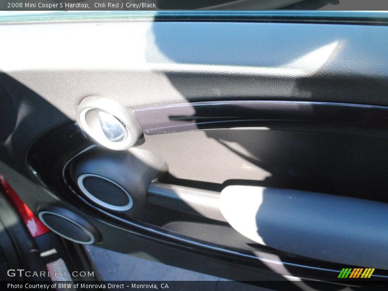 Chili Red / Grey/Black 2008 Mini Cooper S Hardtop