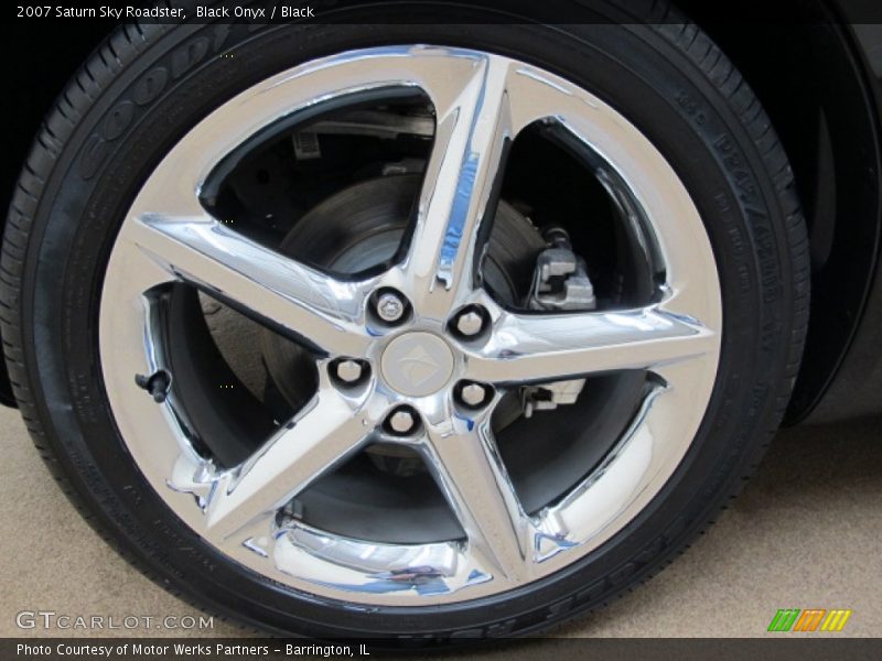 Black Onyx / Black 2007 Saturn Sky Roadster