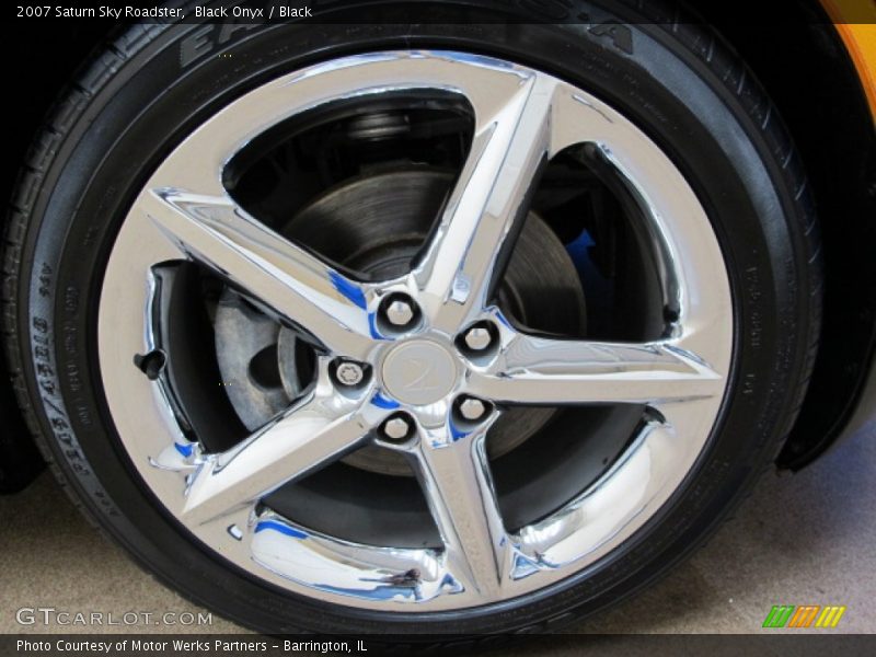 Black Onyx / Black 2007 Saturn Sky Roadster