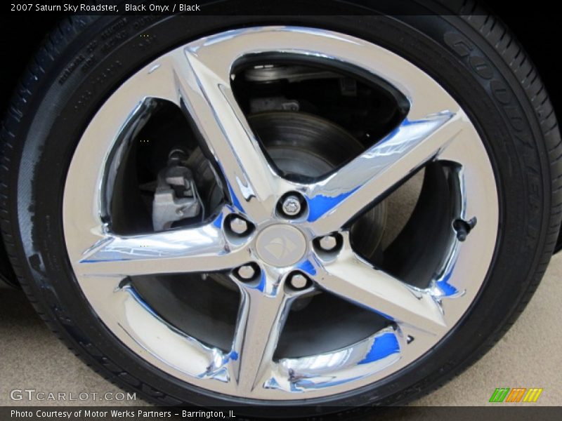 Black Onyx / Black 2007 Saturn Sky Roadster