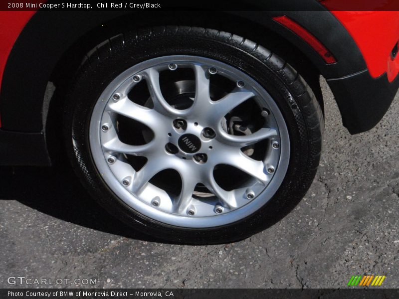 Chili Red / Grey/Black 2008 Mini Cooper S Hardtop