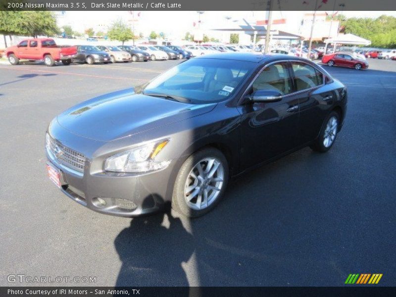 Dark Slate Metallic / Caffe Latte 2009 Nissan Maxima 3.5 S