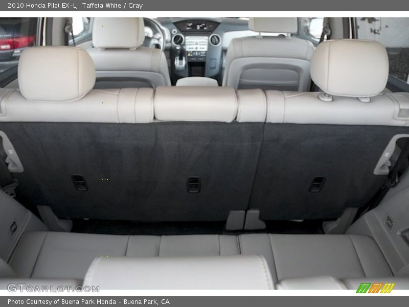 Taffeta White / Gray 2010 Honda Pilot EX-L