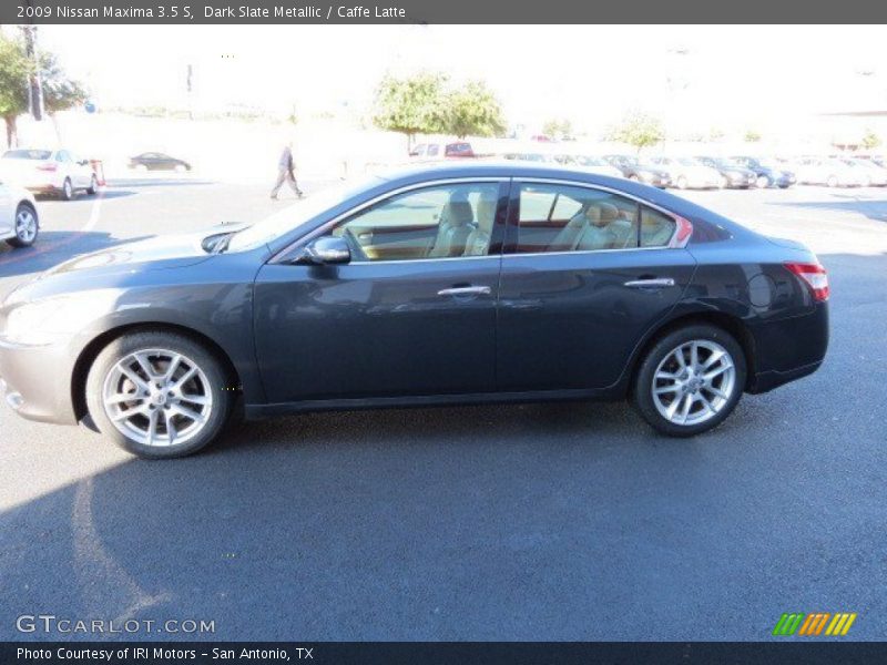 Dark Slate Metallic / Caffe Latte 2009 Nissan Maxima 3.5 S