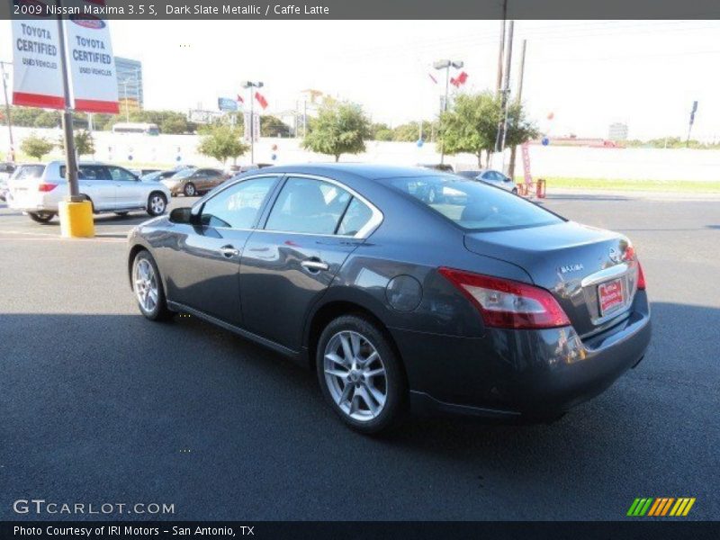 Dark Slate Metallic / Caffe Latte 2009 Nissan Maxima 3.5 S