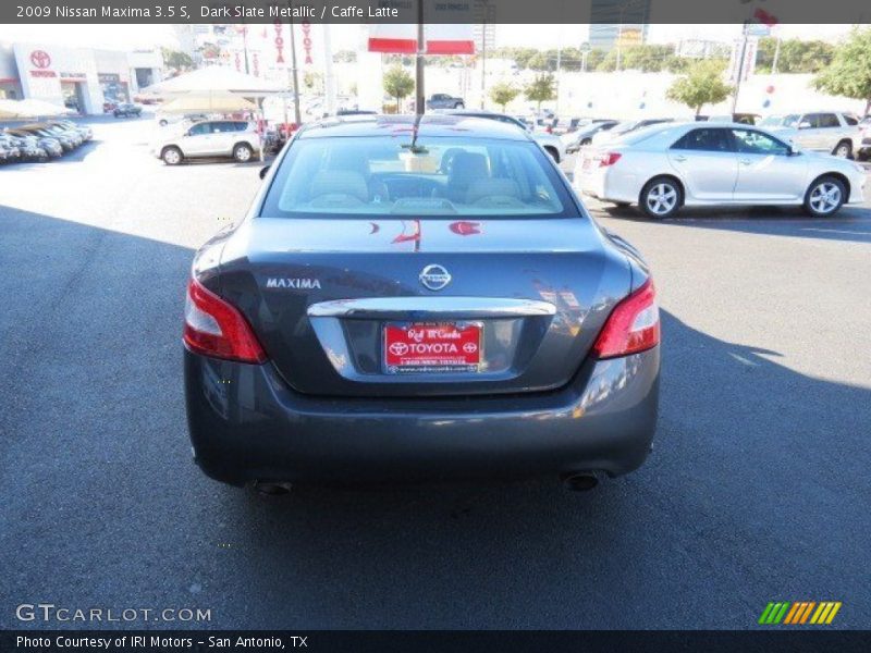 Dark Slate Metallic / Caffe Latte 2009 Nissan Maxima 3.5 S