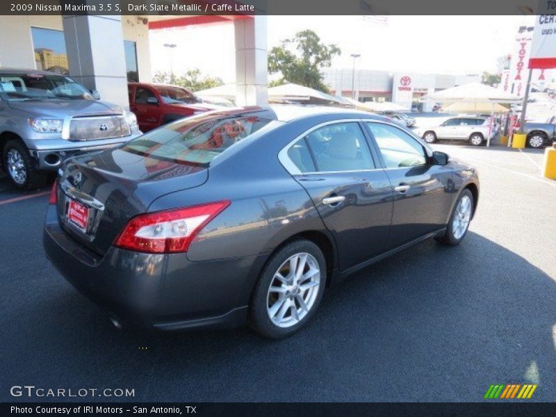 Dark Slate Metallic / Caffe Latte 2009 Nissan Maxima 3.5 S