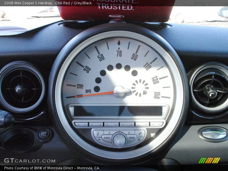 Chili Red / Grey/Black 2008 Mini Cooper S Hardtop