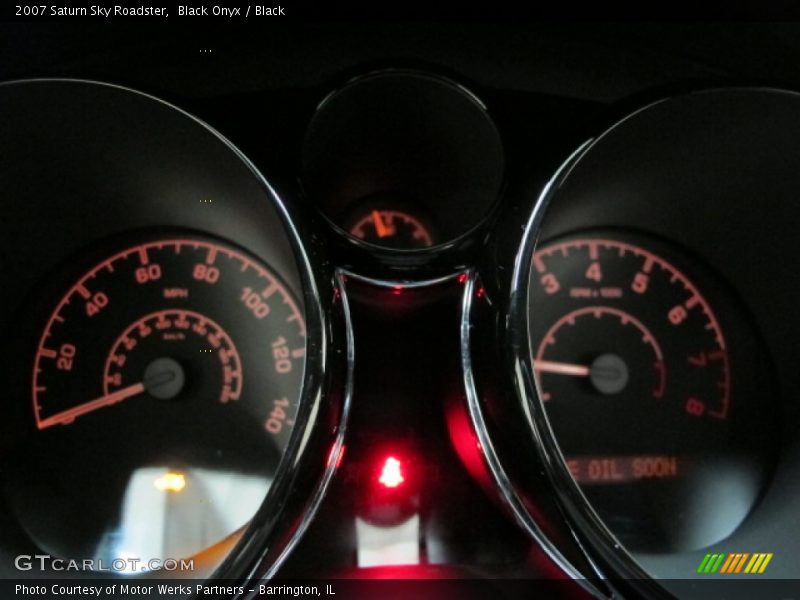 Black Onyx / Black 2007 Saturn Sky Roadster