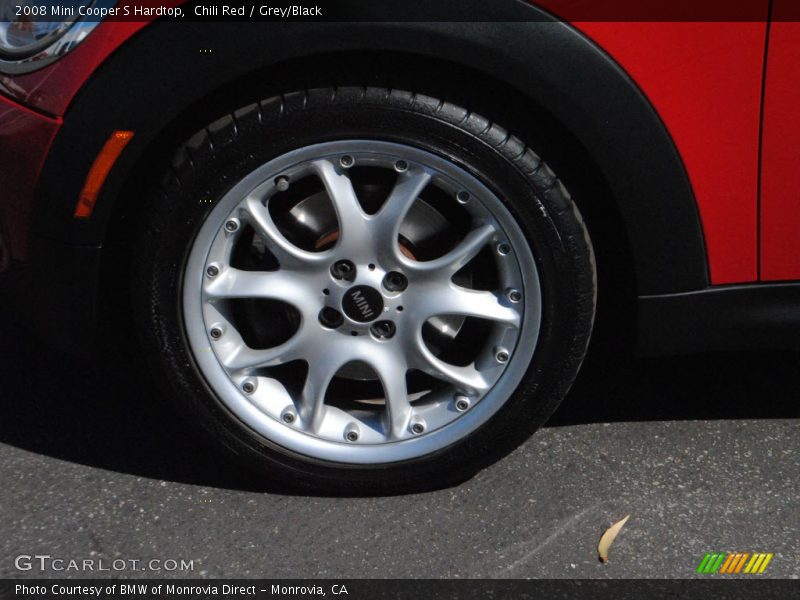 Chili Red / Grey/Black 2008 Mini Cooper S Hardtop