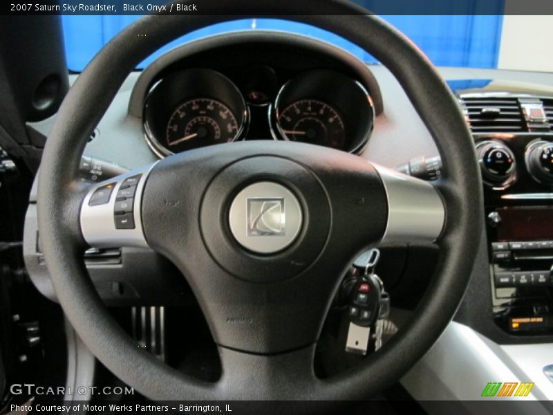 Black Onyx / Black 2007 Saturn Sky Roadster