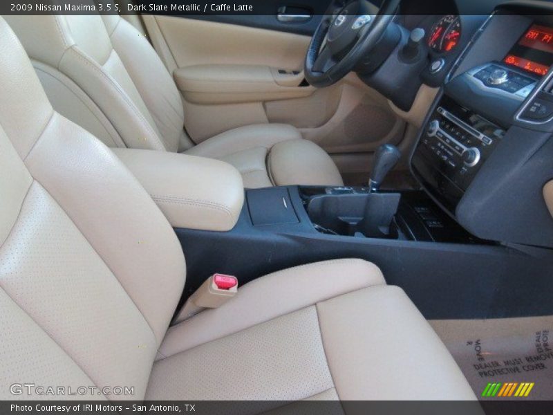 Dark Slate Metallic / Caffe Latte 2009 Nissan Maxima 3.5 S