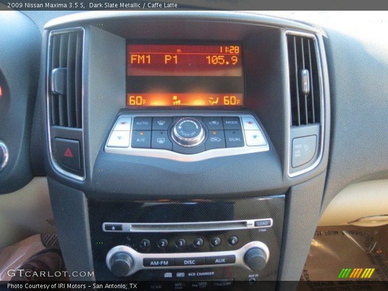 Dark Slate Metallic / Caffe Latte 2009 Nissan Maxima 3.5 S