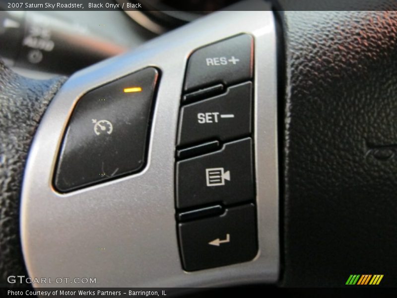 Black Onyx / Black 2007 Saturn Sky Roadster
