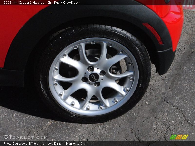 Chili Red / Grey/Black 2008 Mini Cooper S Hardtop