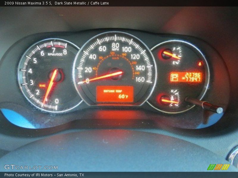 Dark Slate Metallic / Caffe Latte 2009 Nissan Maxima 3.5 S