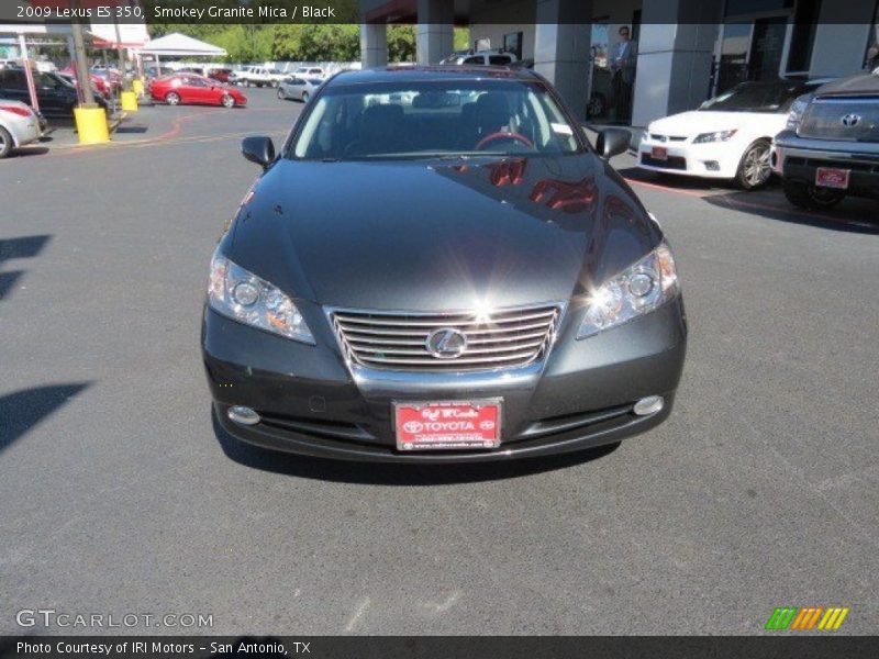 Smokey Granite Mica / Black 2009 Lexus ES 350