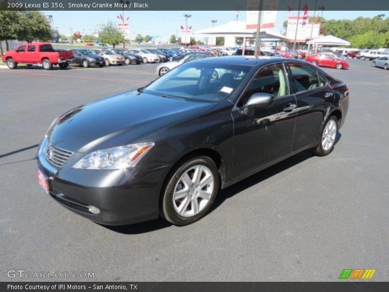 Smokey Granite Mica / Black 2009 Lexus ES 350