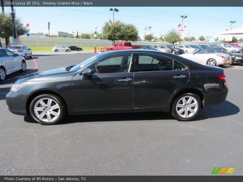 Smokey Granite Mica / Black 2009 Lexus ES 350