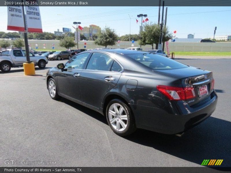 Smokey Granite Mica / Black 2009 Lexus ES 350