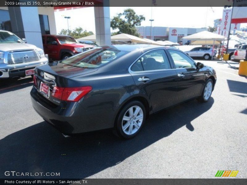 Smokey Granite Mica / Black 2009 Lexus ES 350