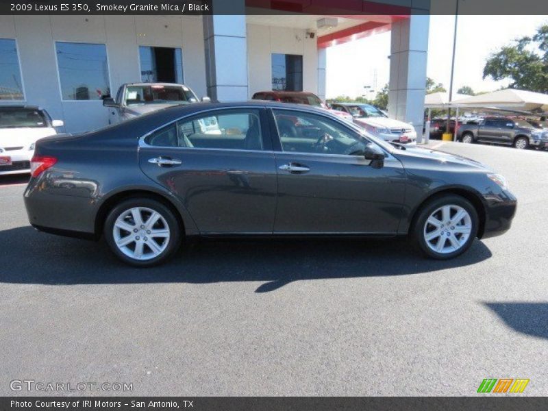 Smokey Granite Mica / Black 2009 Lexus ES 350