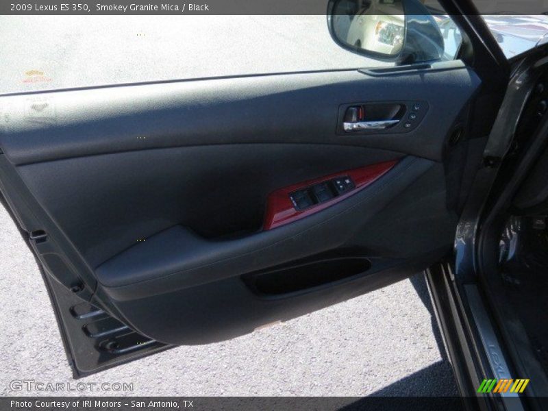 Smokey Granite Mica / Black 2009 Lexus ES 350