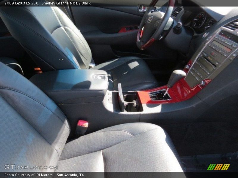 Smokey Granite Mica / Black 2009 Lexus ES 350