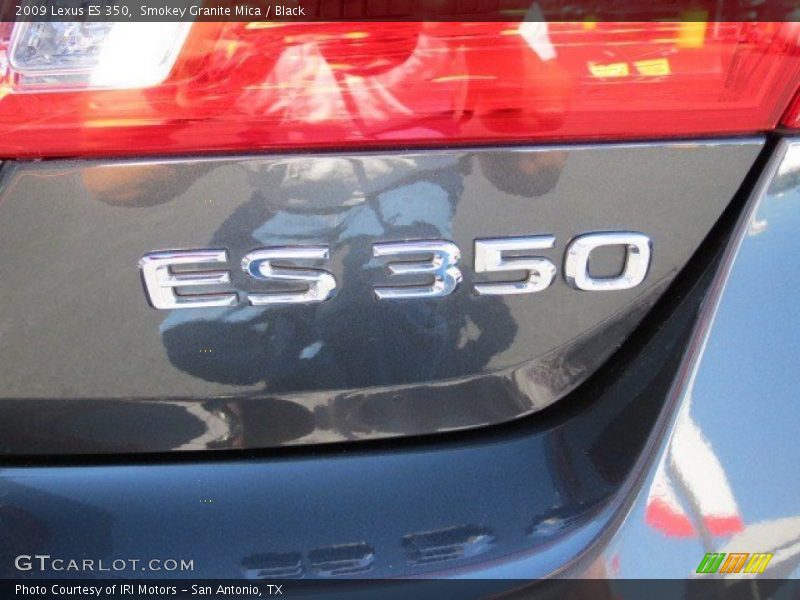 Smokey Granite Mica / Black 2009 Lexus ES 350
