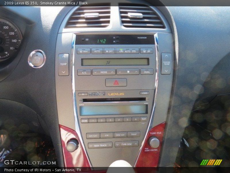 Smokey Granite Mica / Black 2009 Lexus ES 350