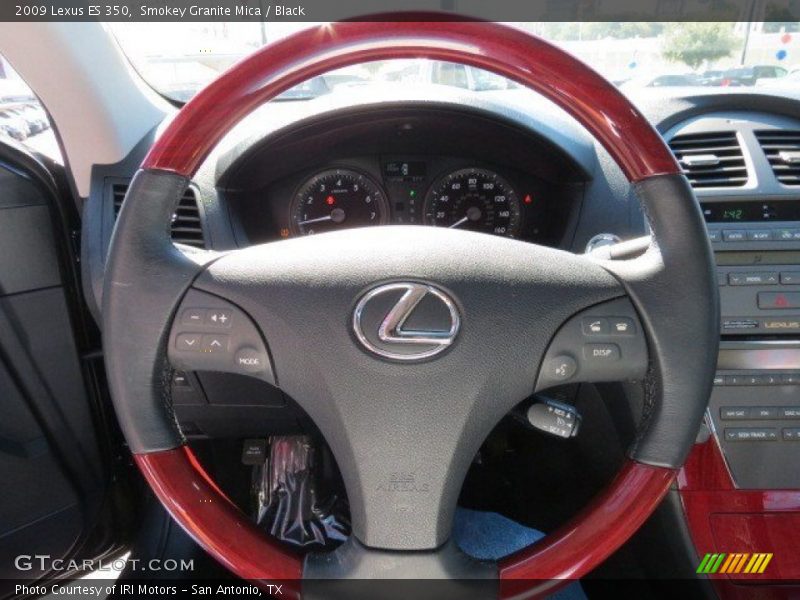 Smokey Granite Mica / Black 2009 Lexus ES 350