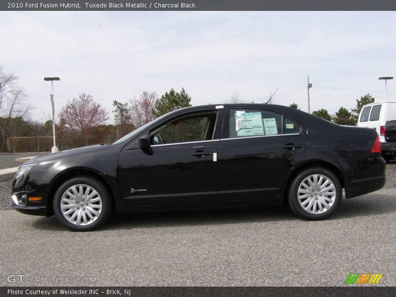 Tuxedo Black Metallic / Charcoal Black 2010 Ford Fusion Hybrid