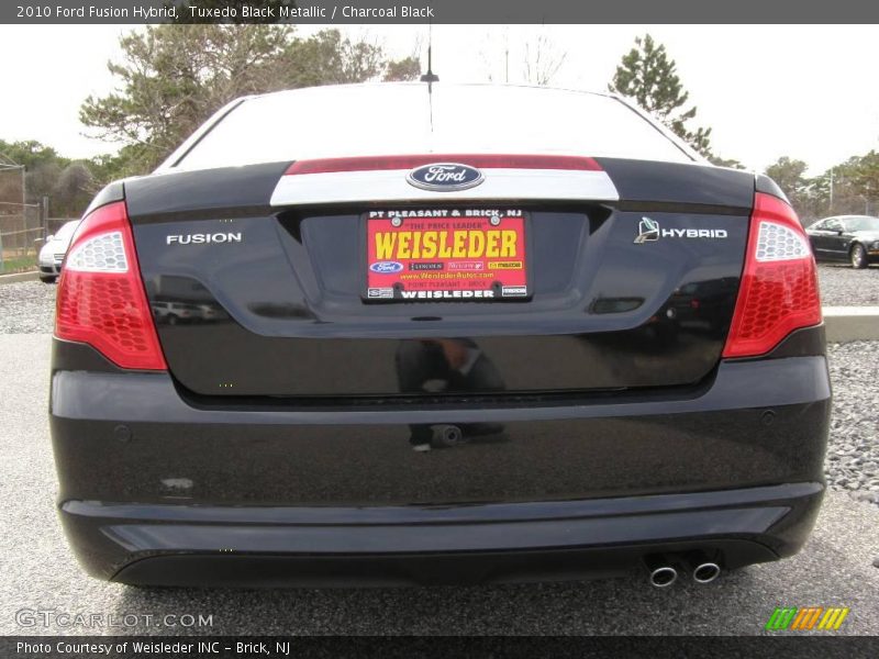 Tuxedo Black Metallic / Charcoal Black 2010 Ford Fusion Hybrid