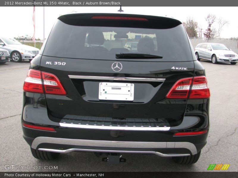 Black / Auburn Brown/Black 2012 Mercedes-Benz ML 350 4Matic
