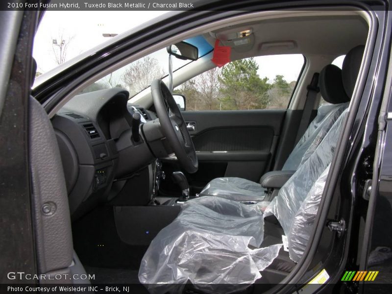 Tuxedo Black Metallic / Charcoal Black 2010 Ford Fusion Hybrid