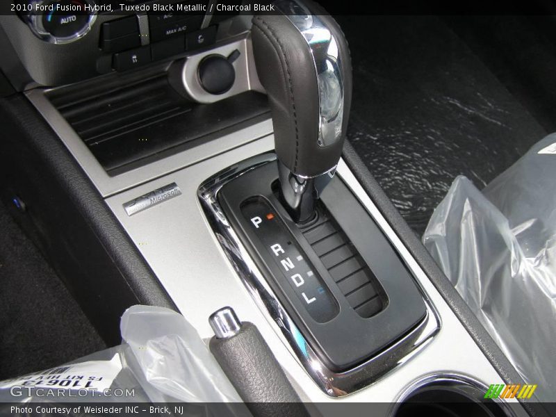 Tuxedo Black Metallic / Charcoal Black 2010 Ford Fusion Hybrid