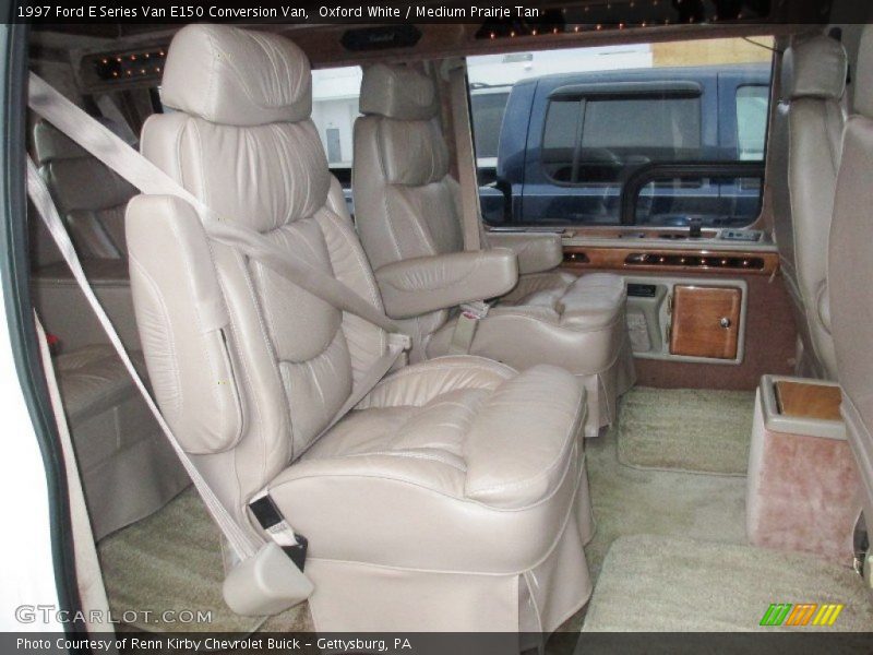 Rear Seat of 1997 E Series Van E150 Conversion Van