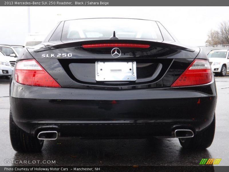 Exhaust of 2013 SLK 250 Roadster