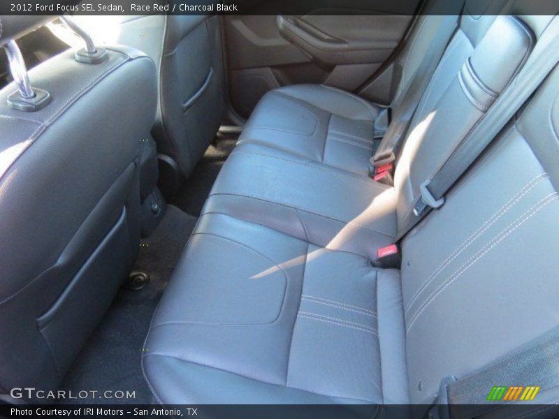 Race Red / Charcoal Black 2012 Ford Focus SEL Sedan