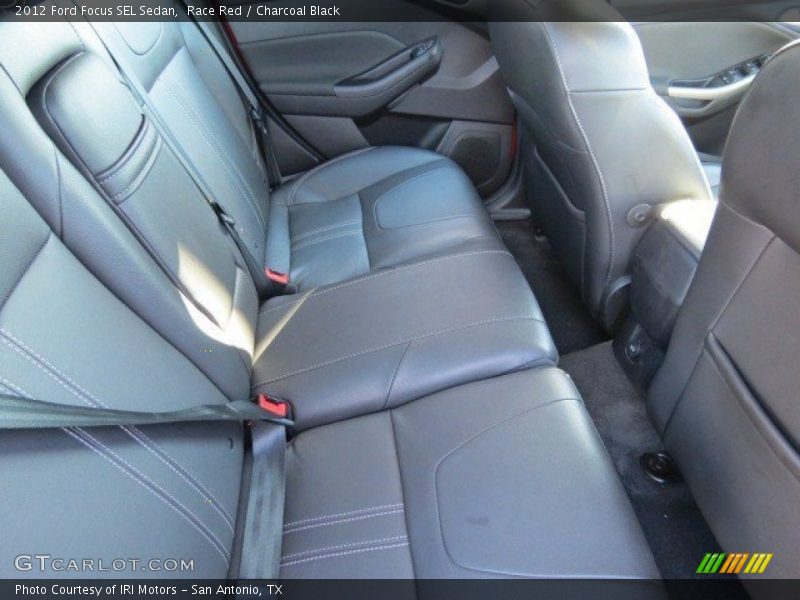 Race Red / Charcoal Black 2012 Ford Focus SEL Sedan