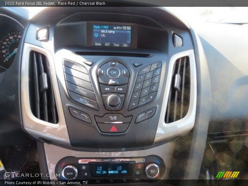 Race Red / Charcoal Black 2012 Ford Focus SEL Sedan