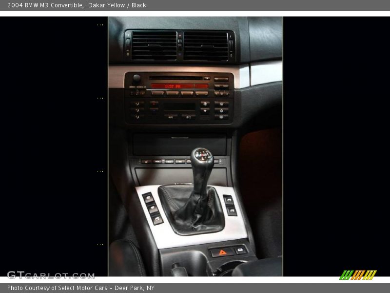 Dakar Yellow / Black 2004 BMW M3 Convertible