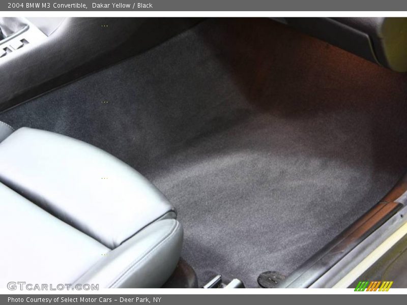 Dakar Yellow / Black 2004 BMW M3 Convertible