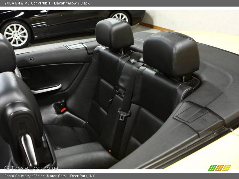 Dakar Yellow / Black 2004 BMW M3 Convertible