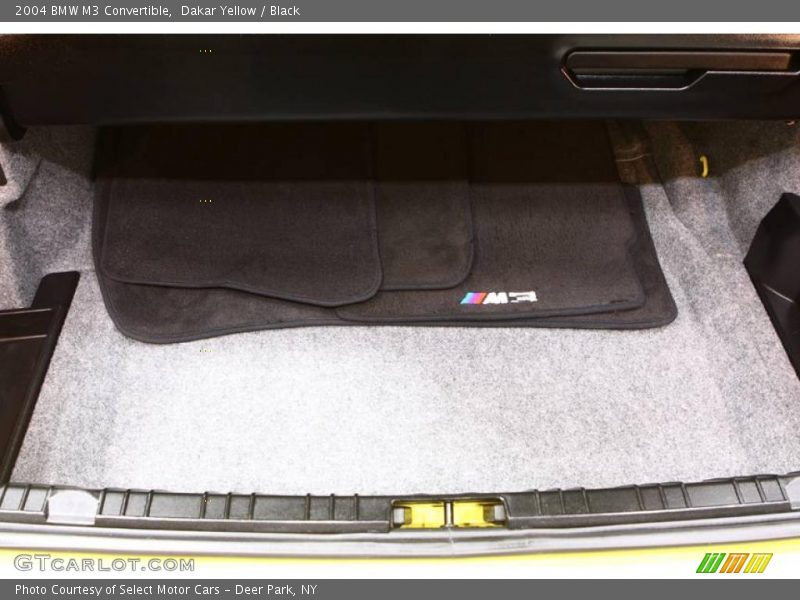 Dakar Yellow / Black 2004 BMW M3 Convertible
