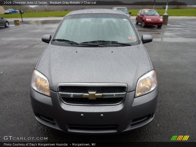 Medium Gray Metallic / Charcoal 2008 Chevrolet Aveo LS Sedan