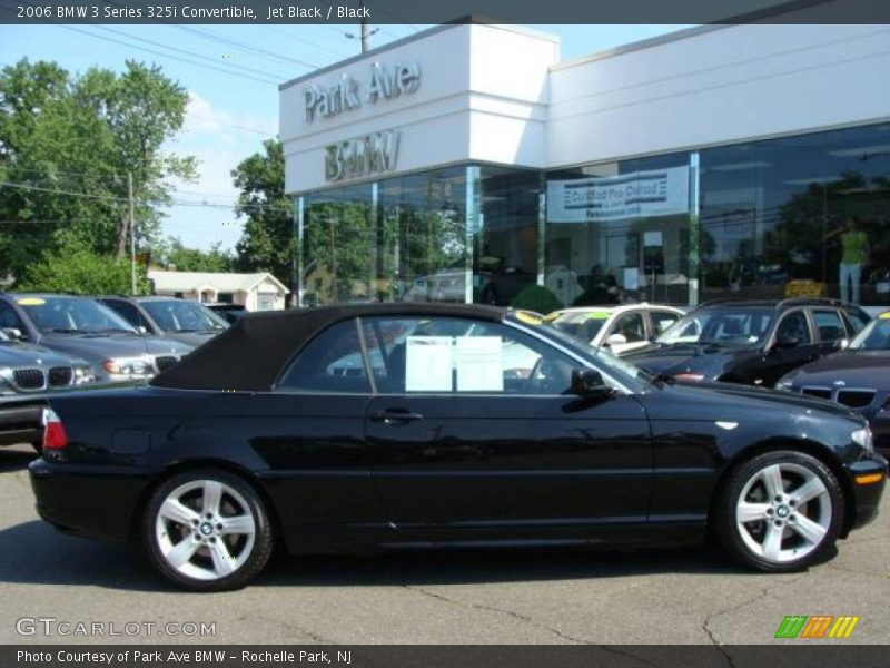 Jet Black / Black 2006 BMW 3 Series 325i Convertible