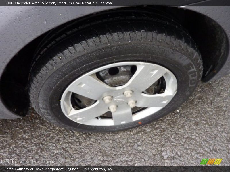 Medium Gray Metallic / Charcoal 2008 Chevrolet Aveo LS Sedan